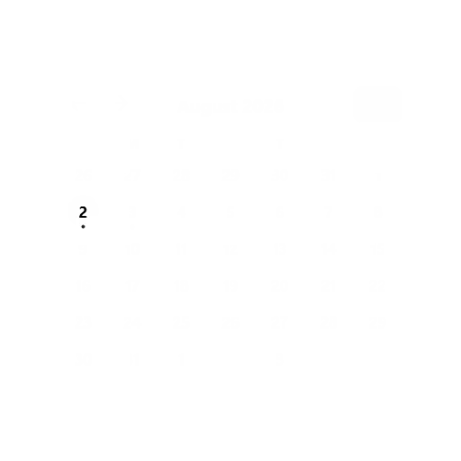 Month Calendar — Dark Glass